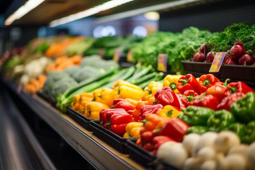 鏡頭下的田園詩(shī) 農(nóng)產(chǎn)品新鮮蔬菜貨架攝影的藝術(shù)與溫度